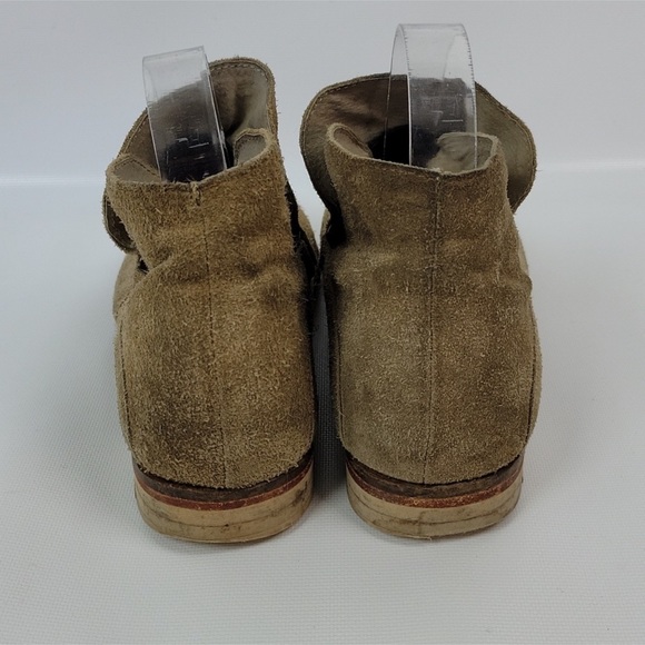 Free People Leather Slip On Booties Sz 39 - Picture 7 of 8